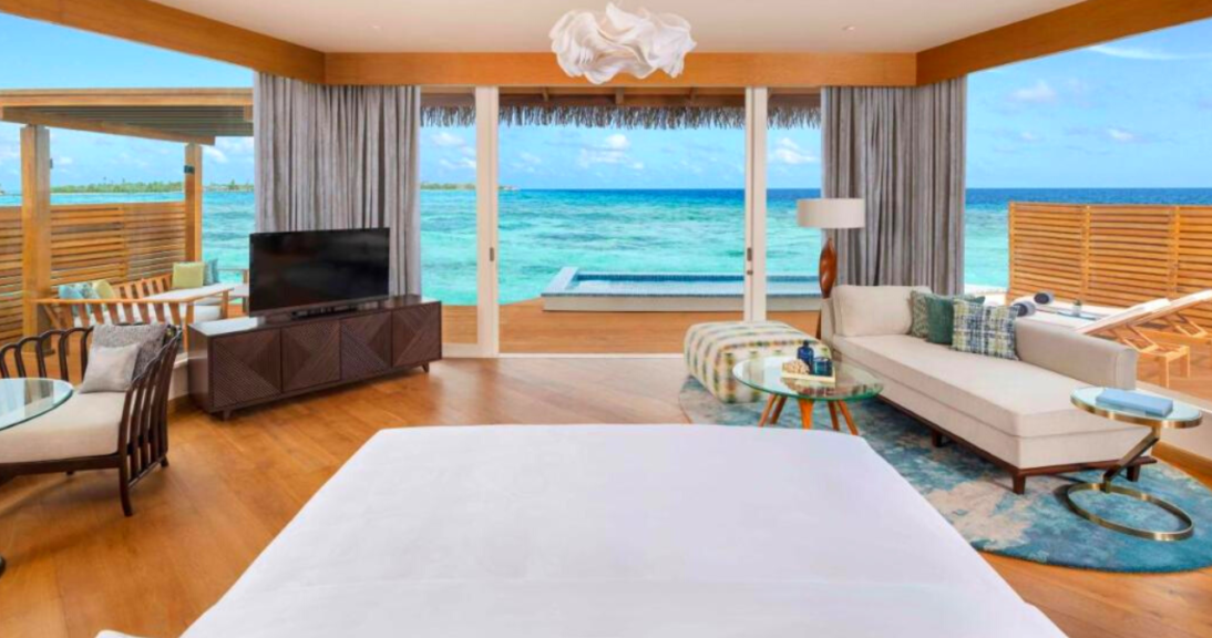 Hotel nas Ilhas Maldivas - JW Marriott Maldives Resort & Spa