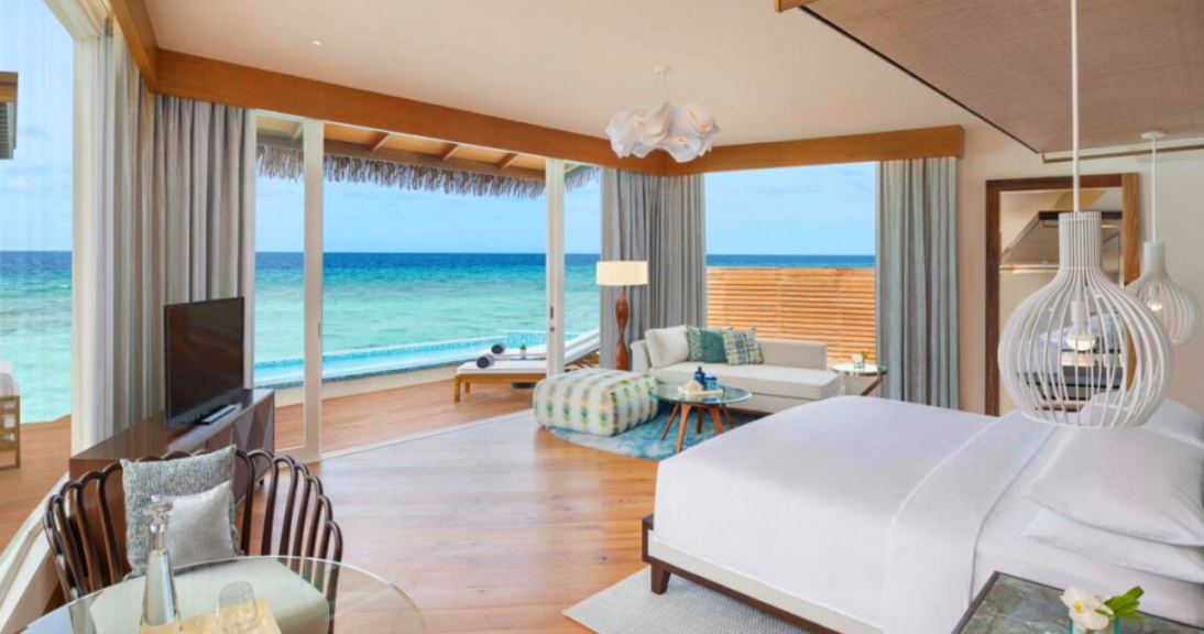 Hotel nas Ilhas Maldivas - JW Marriott Maldives Resort & Spa