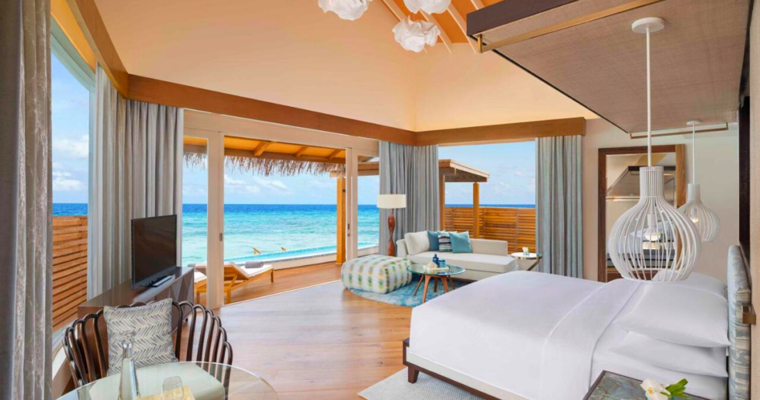 Hotel nas Ilhas Maldivas - JW Marriott Maldives Resort & Spa